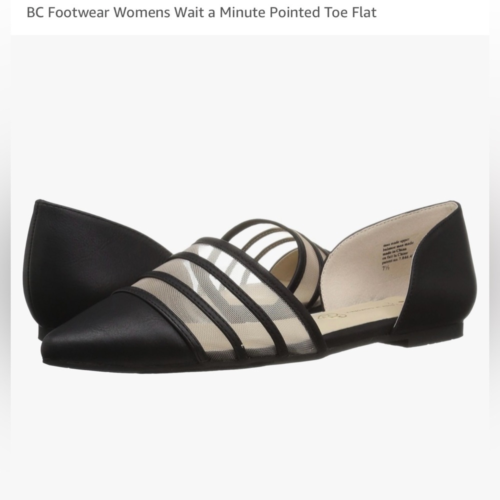 BC Footwear “Wait a Minute” flat sz 6